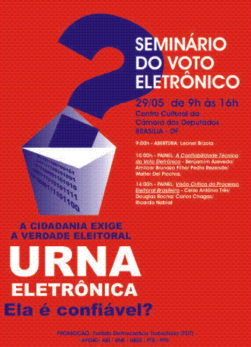 Semin&aacute;rio do Voto-E